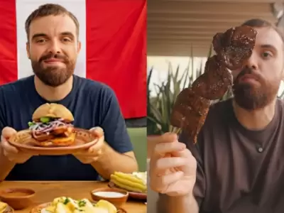 Ibai Llanos queda fascinado con la gastronoma peruana en su primera visita a Lima.