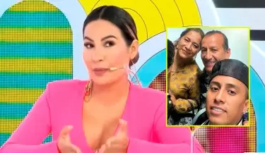 Pamela Lpez revela que padre de Cueva afanaba a sus amigas