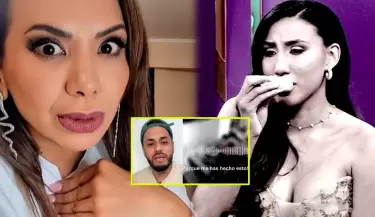 Mnica Cabrejos vio el polmico video que separ a Samahara y Bryan