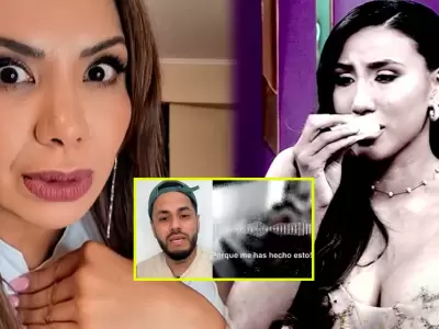 Mnica Cabrejos vio el polmico video que separ a Samahara y Bryan