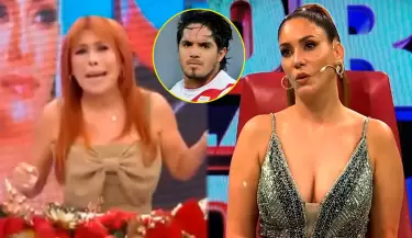 Magaly Medina cuestiona a Tilsa Lozano por hablar otra vez del 'Loco' Vargas.
