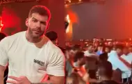 Greg Michel, exchico reality, se vio envuelto en pelea durante concierto de Anuel AA en Lima