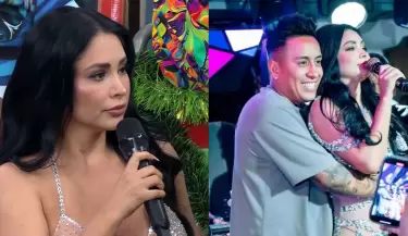 Pamela Franco aclara cmo va su relacin con Christian Cueva.