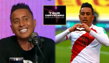 Christian Cueva habla sobre el "Tour Cervecero" y deja en claro que su prioridad es el ftbol.