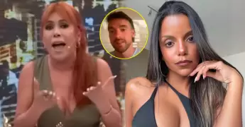 Magaly cuestiona versin de Melissa Paredes del inicio de su romance con Anthony Aranda.