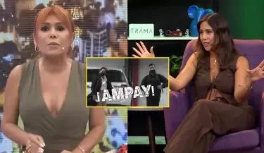 Magaly cuestiona versin de Melissa Paredes del inicio de su romance con Anthony Aranda.