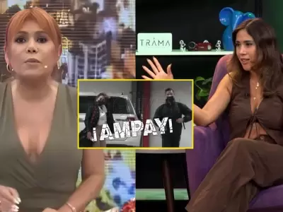 Magaly cuestiona versin de Melissa Paredes del inicio de su romance con Anthony Aranda.