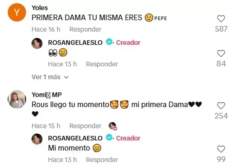 Rosángela Espinoza reacciona a los comentarios del presidente José Jerí.