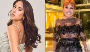 Melissa Paredes no tom nada bien las expresiones de Magaly Medina.