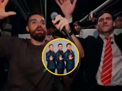 Ibai Llanos al ritmo del Grupo 5.