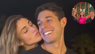 Hugo Garca se reencontr con Alessia Rovegno