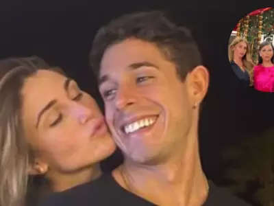 Hugo Garca se reencontr con Alessia Rovegno