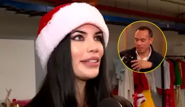 Samantha Batallanos bromea con convertirse en la "primera dama" tras comentario de Jos Jer.