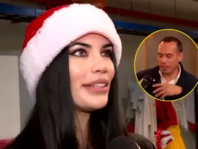 Samantha Batallanos bromea con convertirse en la "primera dama" tras comentario de Jos Jer.