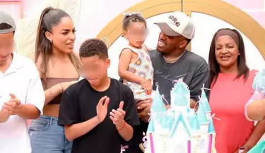 Jefferson Farfn celebra los 3 aos de su hija sin Darinka Ramrez