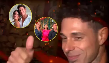 Hugo Garc�a evita hablar de Isabella Ladera tras coincidir con Alessia Rovegno.