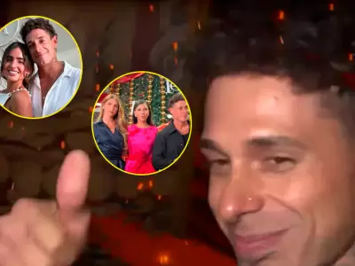 Hugo Garca evita hablar de Isabella Ladera tras coincidir con Alessia Rovegno.