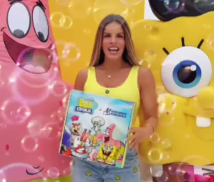 Alejandra Baigorria estará en la película de Bob Esponja