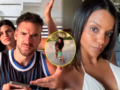 Juan Ichazo respondera a Johana Cubillas con video de sus hijos y Macarena Vlez.