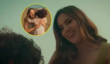 Darinka Ram�rez emociona con "Luana", tema que dedica a su hija con Jefferson Farf�n.