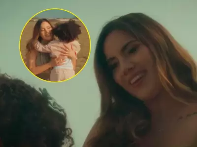 Darinka Ram�rez emociona con "Luana", tema que dedica a su hija con Jefferson Farf�n.