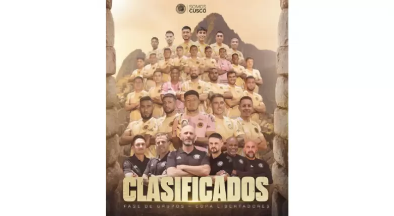 Cusco FC disputará la fase de grupos de la Libertadores 2026