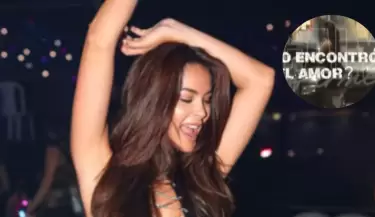 Laura Spoya fue ampayada en casa de promotor de eventos.