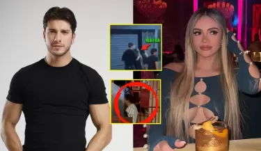 Mayra Go�i aparece con Rodrigo Brand y sorprende gesto cari�oso del actor mexicano.