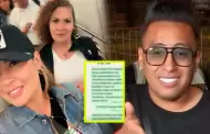 Pamela L�pez expone chats de su madre con Christian Cueva pidiendo que le pague: "�Cu�ndo me lo devolver�s?"