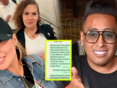 Pamela L�pez expone chats de su madre con Cueva