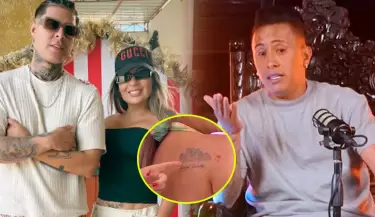 Pamela L�pez cambiar�a el tatuaje que tiene de Christian Cueva por Paul Michael