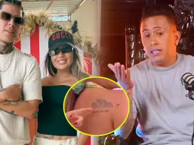 Pamela L�pez cambiar�a el tatuaje que tiene de Christian Cueva por Paul Michael