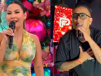 Pamela L�pez no le gusta como canta Christian Cueva