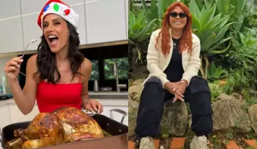 Mar�a P�a Copello revivi� la receta del pavo navide�o de Magaly Medina