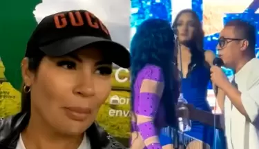 Pamela L�pez sobre posible cruce con Christian Cueva y Pamela Franco.