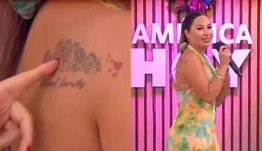 Pamela L�pez pagar� miles de d�lares por eliminar tatuaje de Christian Cueva.