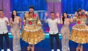 Christian Cueva y Pamela Franco aparecen bailando con La Chola Chabuca