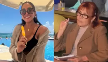 Melissa Paredes no anda con rodeos con Magaly Medina