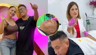 Christian Cueva pasa por tratamientos est�ticos tras reclamo de Pamela Franco.