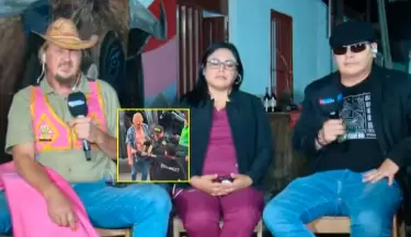 'Gringo Karl' aclara pelea con la expareja de su esposa tras noche de copas.