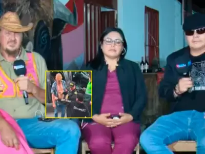 'Gringo Karl' aclara pelea con la expareja de su esposa tras noche de copas.