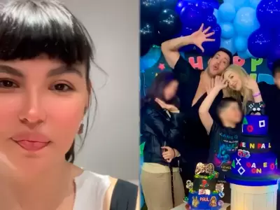 Angie Jibaja regresa a Lima y habla de sus hijos en medio de la crisis de Jean Paul y Romina.