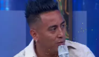 Cueva se emocion� al hablar de sus hijos