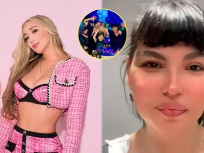 Romina Gachoy cuenta que Angie Jibaja se reuni� con sus hijos, pero ellos decidieron alejarse.