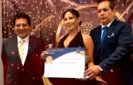 Pamela L�pez es reconocida con un premio Golden Star Awards: "Representa cada desaf�o superado"