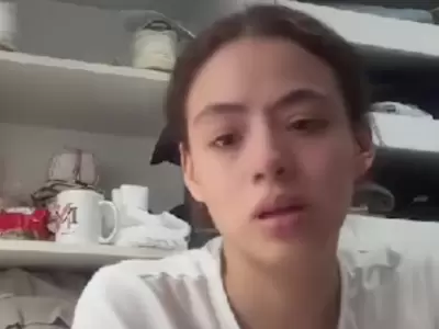 Melissa Lobat�n rompi� en llanto en redes sociales