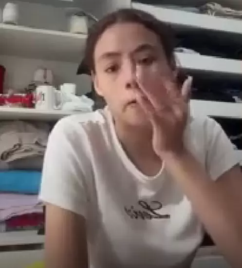 Melissa Lobat�n se mostr� muy frustrada por la cuenta de su TikTok