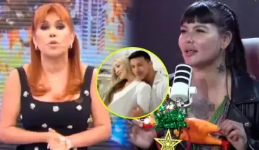 Magaly contra Angie Jibaja por hablar de la crisis de Romina y Jean Paul