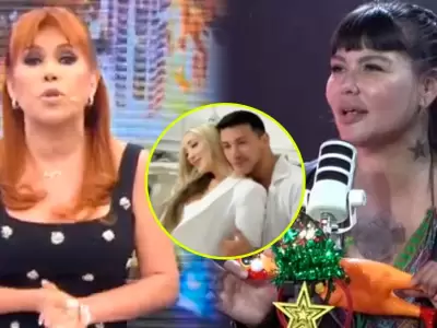 Magaly contra Angie Jibaja por hablar de la crisis de Romina y Jean Paul