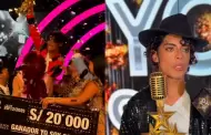Imitadora de Michael Jackson gan� la gran final de "Yo Soy" y se emociona: "Gracias por creer en m�"